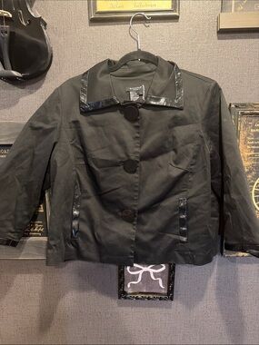 Sandro Swing Jacket, Black, Large